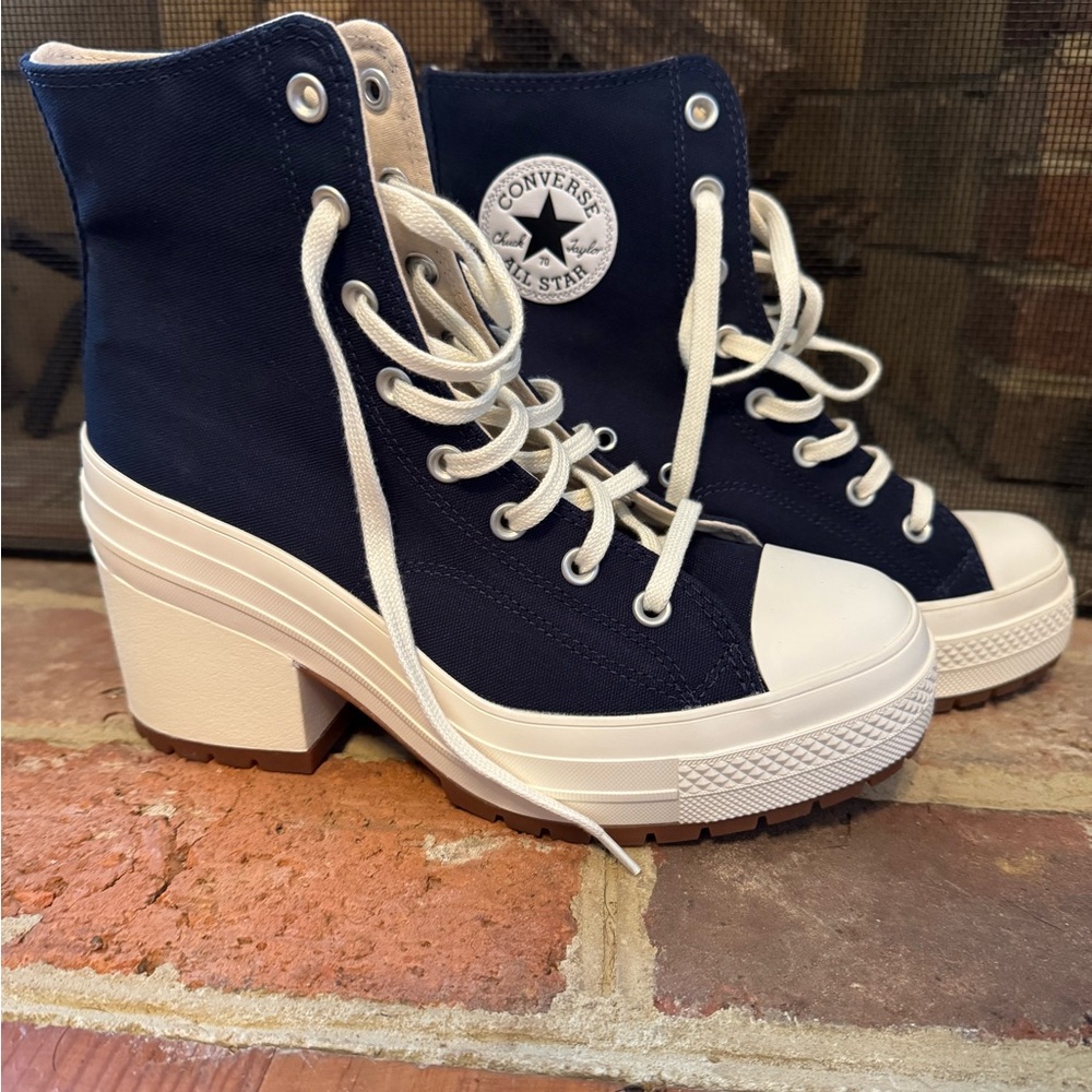 Converse Chuck 70 Deluxe Heels Obsidian Size 10